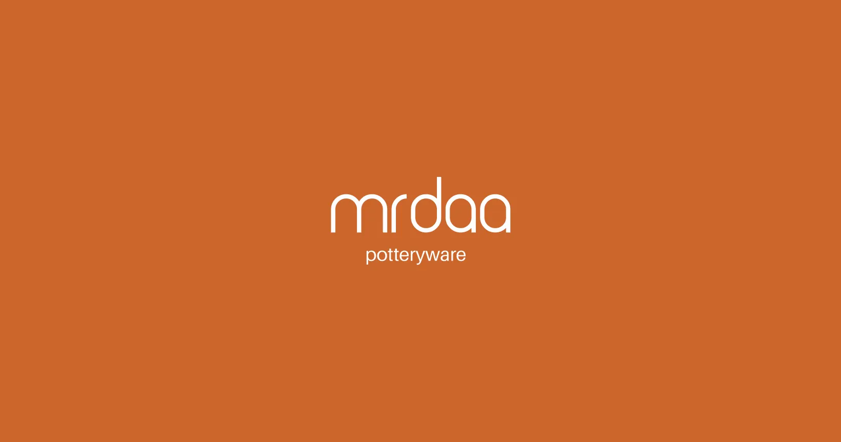 Mrdaa Potteryware branding - logo design