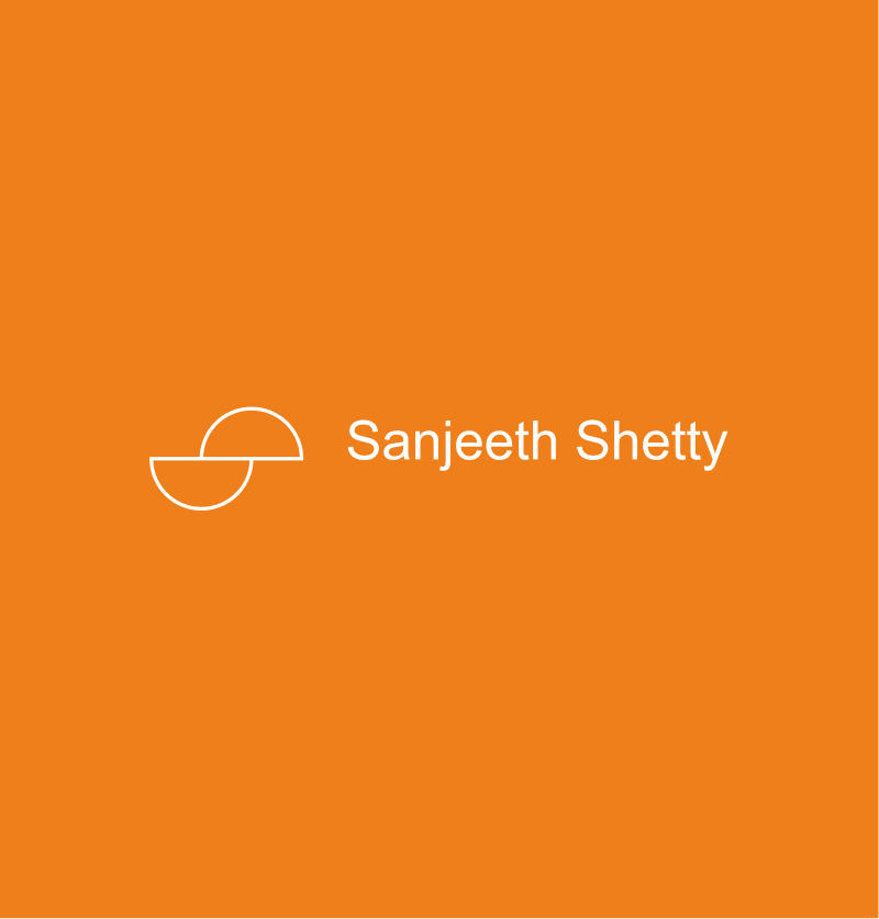 Sanjeeth Shetty branding - logo design