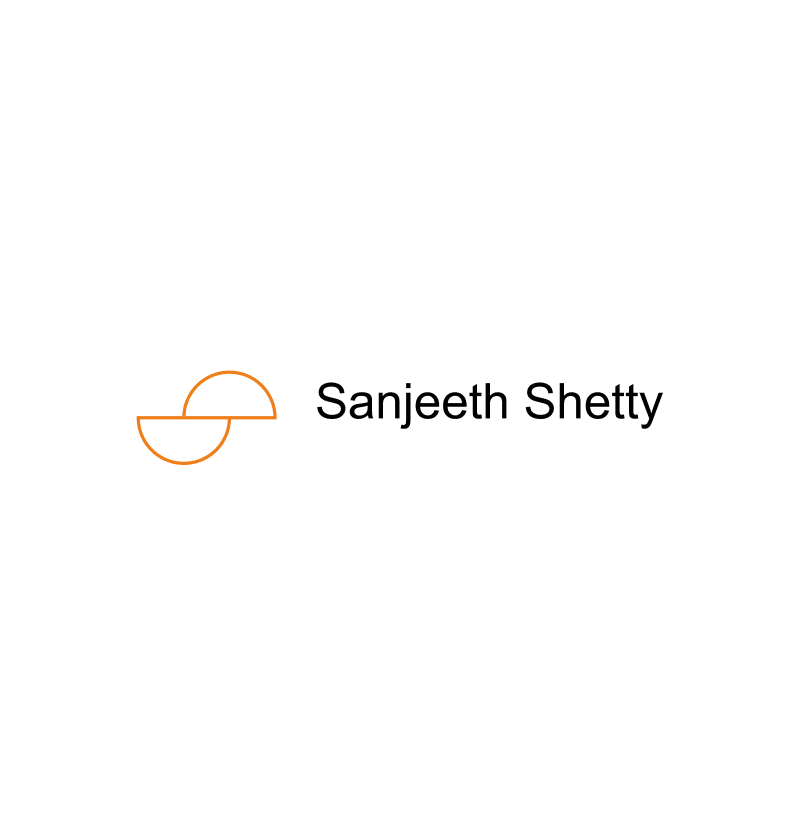 Sanjeeth Shetty branding - logo design